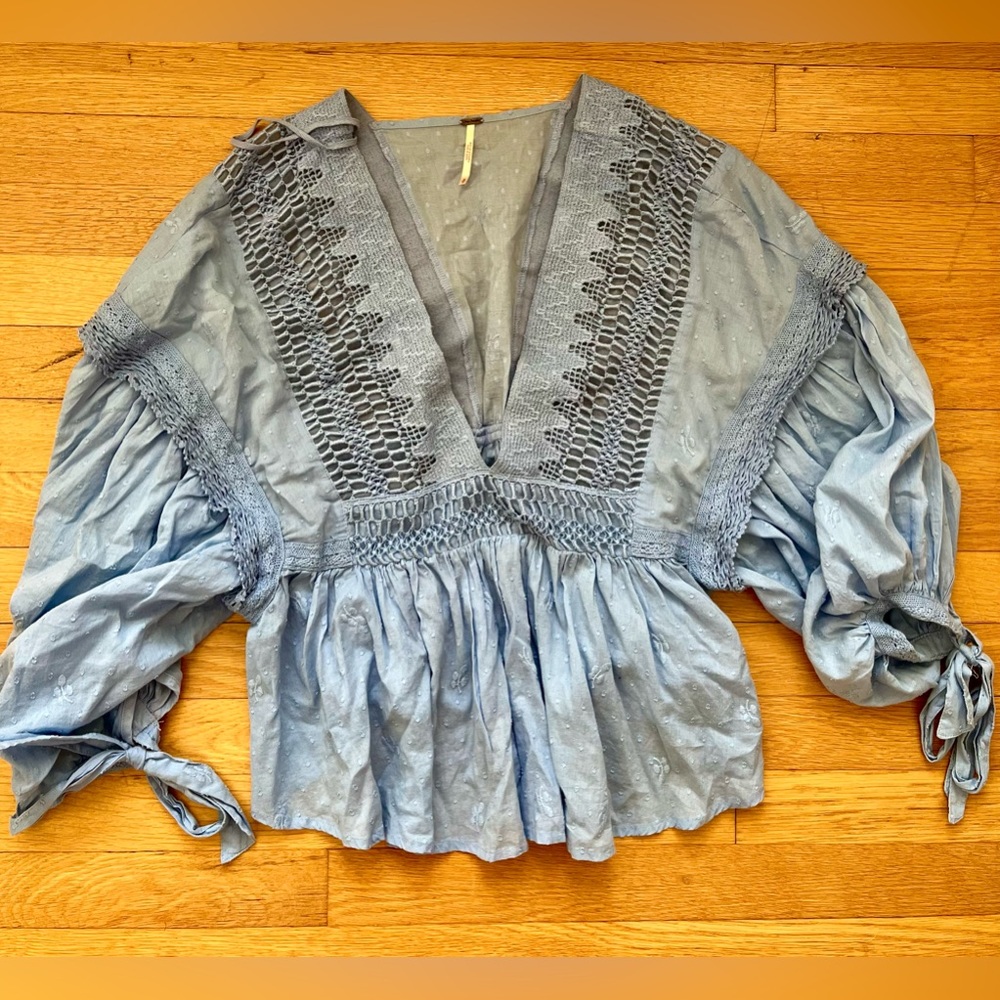 Free People ‘Drive You Mad Blouse’